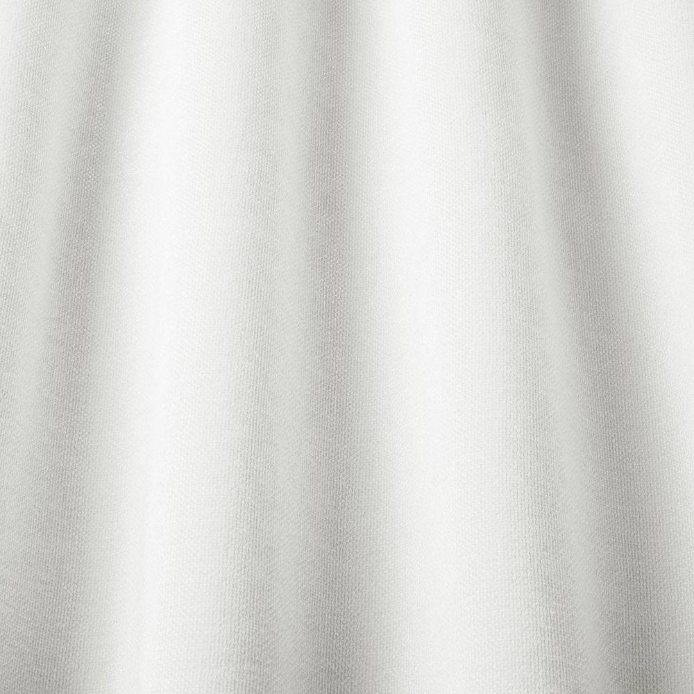Looma Sustainable Woven White fabric draped to show soft flow and texture, perfect for eco-friendly blinds, curtains, and upholstery use.