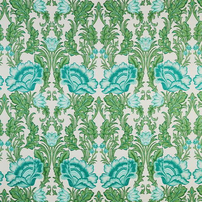 Lorienna Floral Woven Moss