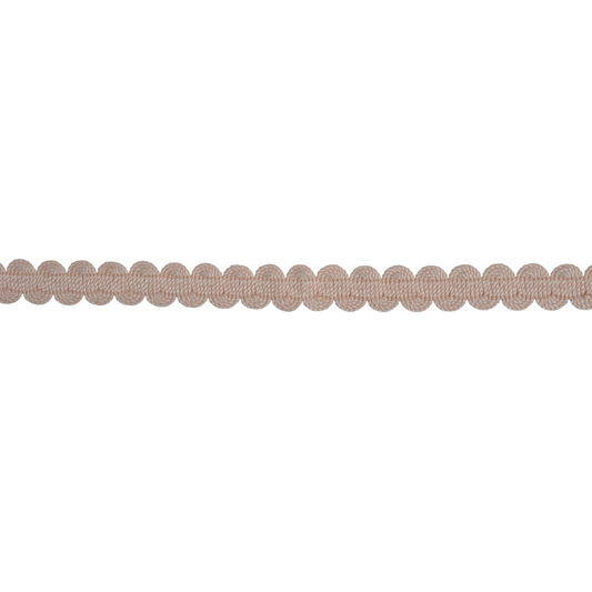 Lucent Gimp Braid 14mm Trim Blush on a white background 