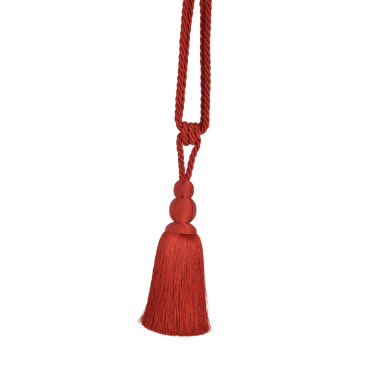 Lucent Single Tassel Tieback Cayenne