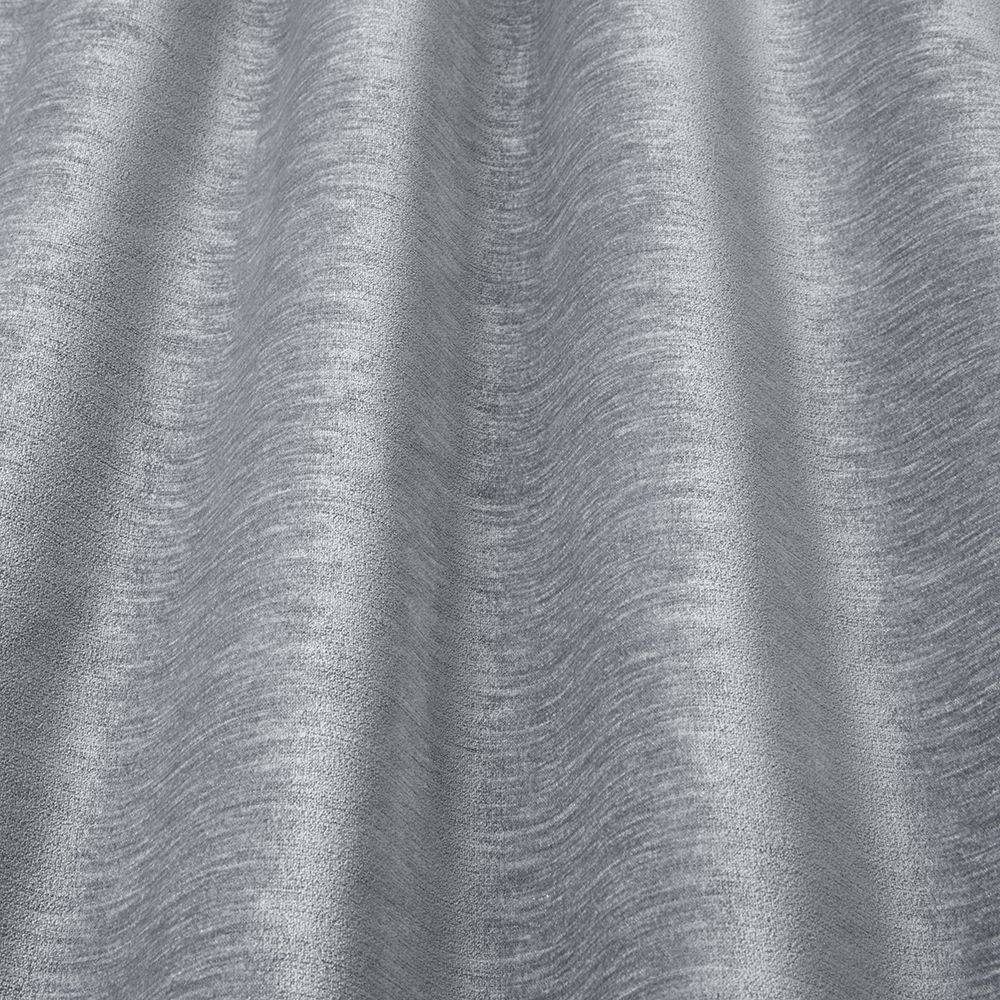 Luxe Contract Chenille Storm fabric in soft grey with textured weave, ideal for durable commercial upholstery and fire-retardant applications.