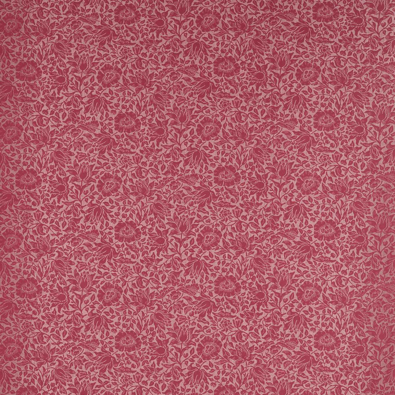 Mallow Cloth William Morris Mallow Weave Plum Fabric for Curtains – Pure Fabrics