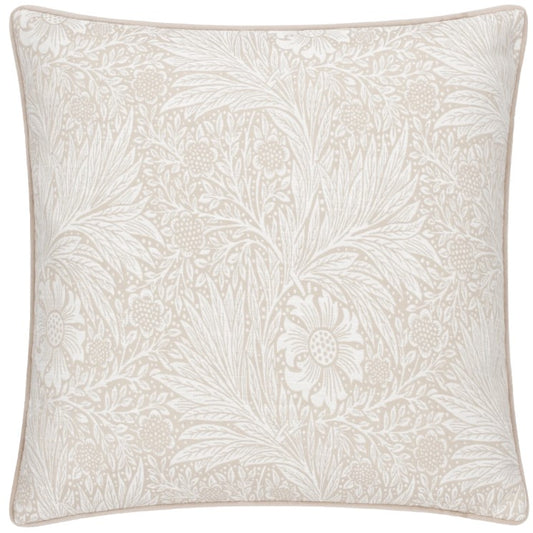 Marigold Piped Jacquard Cushion Stone