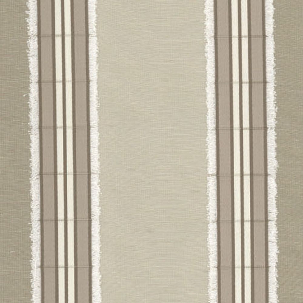 Moreton Stripe Beige Drapes Cushions Fabric by the Metre