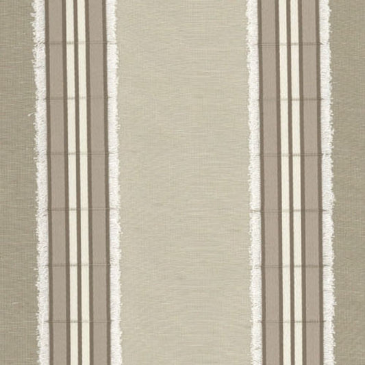 Moreton Stripe Beige Drapes Cushions Fabric by the Metre