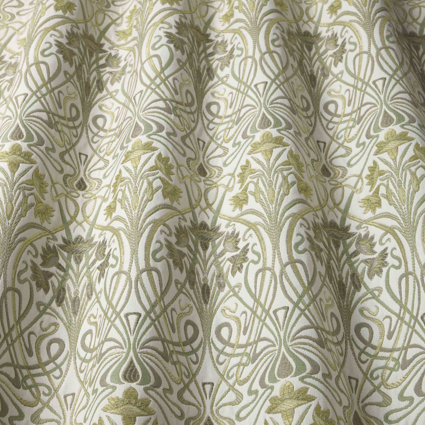 Art Nouveau Floral Fabric