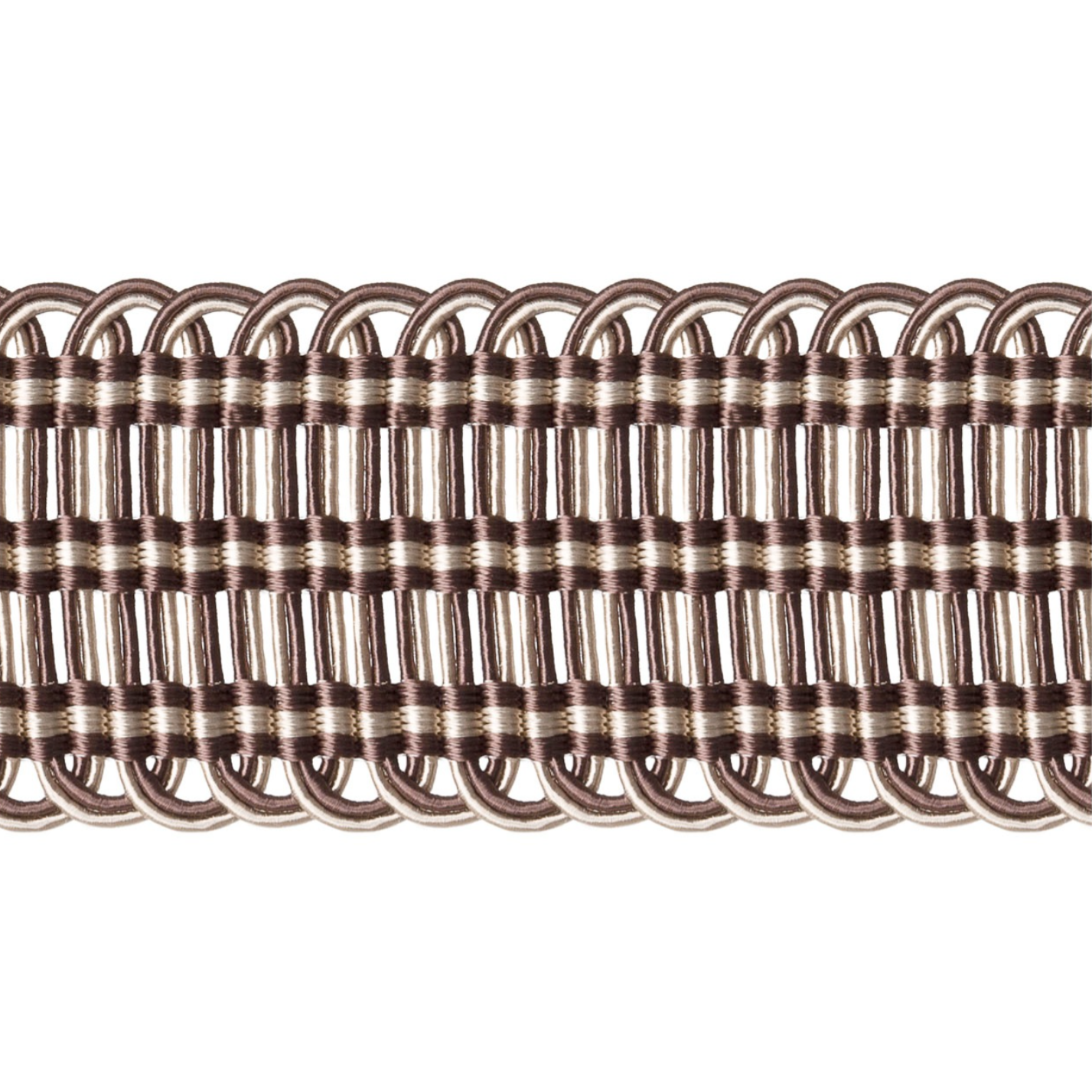 Orlaine Braid 65mm Trim Marron