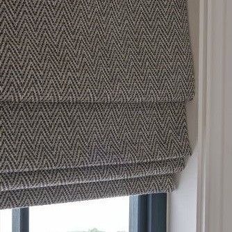 Peak Herringbone Woven Anthracite