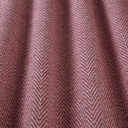 Peak Herringbone Woven Fuchsia