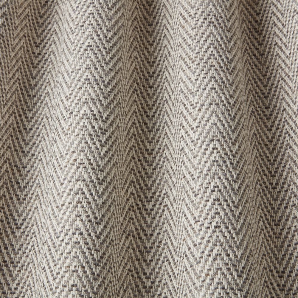Peak Herringbone Woven Pewter