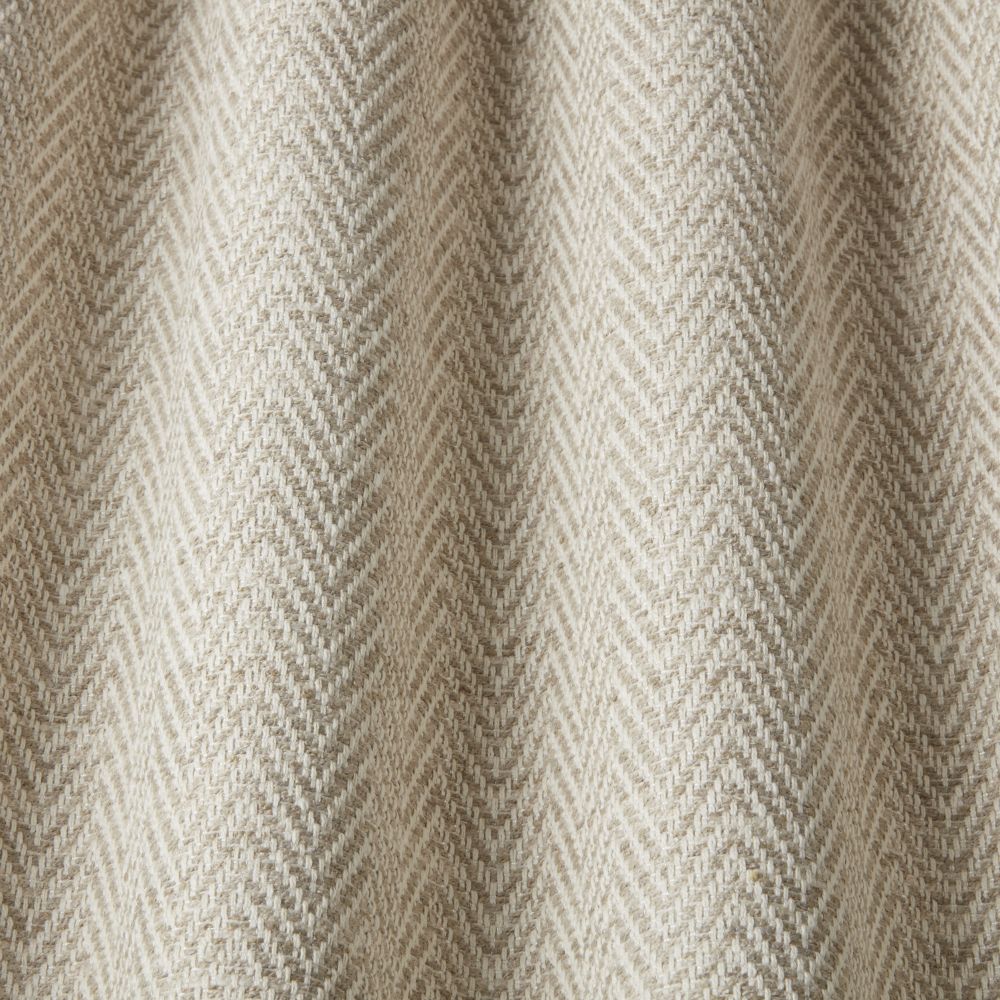 Peak Herringbone Woven Sand Fabric Wave