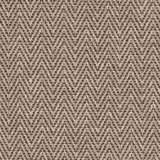 Peak Herringbone Woven Jacquard Chocolate Curtain Blind Cushion Fabric