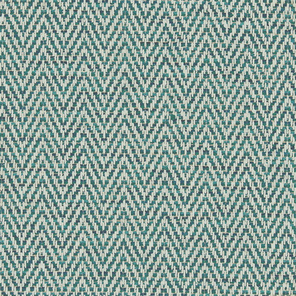 Peak Ocean Upholstery Herringbone Fabric