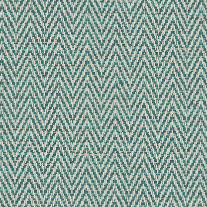 Peak Ocean Upholstery Herringbone Fabric