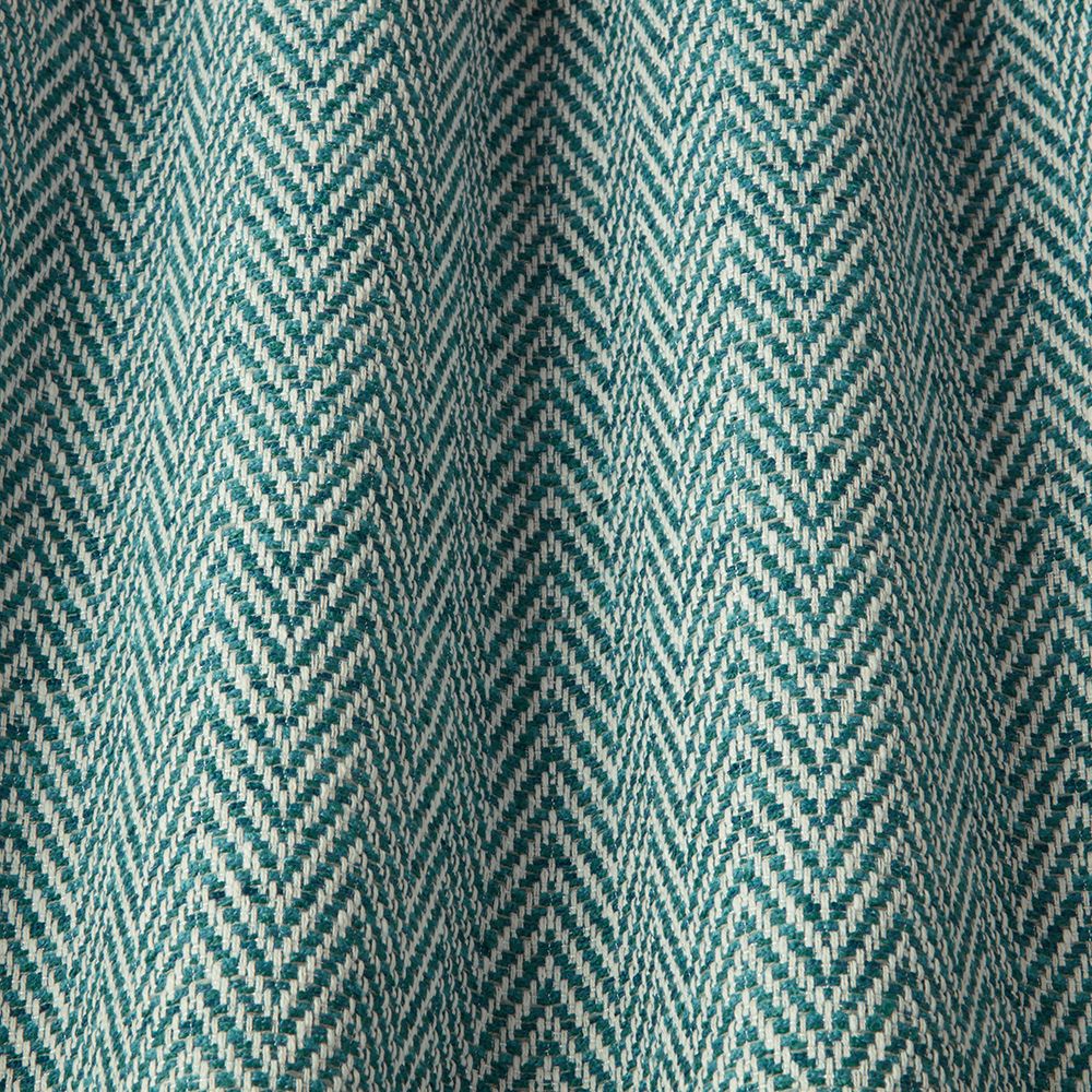 Peak Herringbone Woven Jacquard Ocean