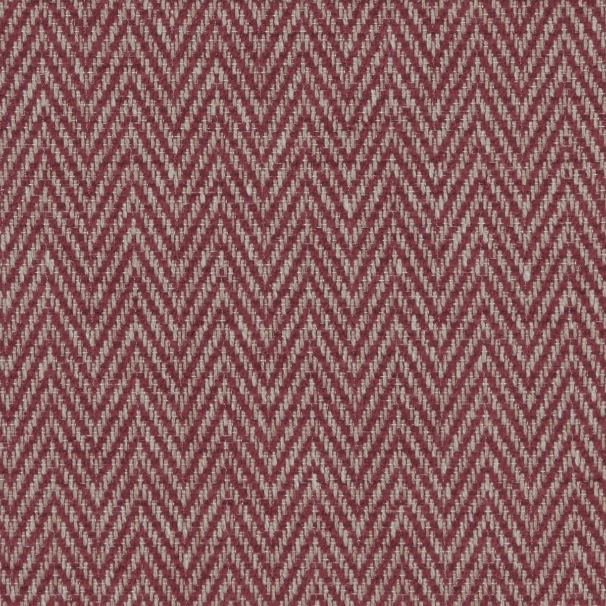 Peak Herringbone Woven Jacquard Ruby Curtain Blind Fabric