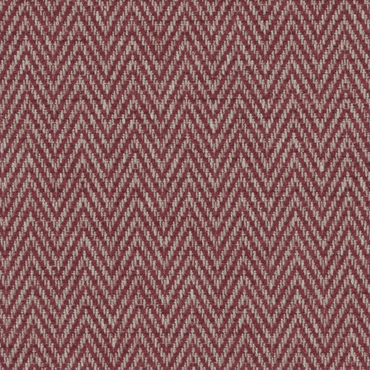 Peak Herringbone Woven Jacquard Ruby Curtain Blind Fabric