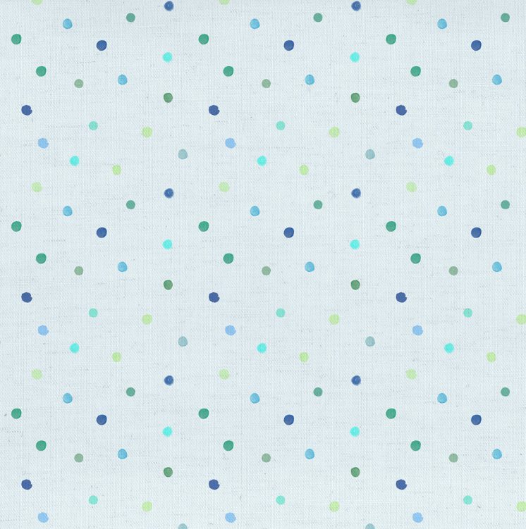 Junior Polka Dot Sky Drapery Accessories Fabric