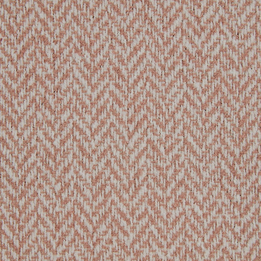 Ravensmere Woven Herringbone Contract Upholstery Fabric Blush 