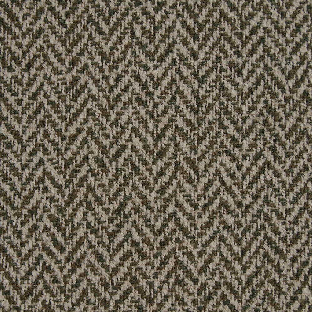 Ravensmere Woven Herringbone Contract Upholstery Fabric Moss