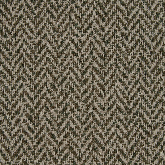 Ravensmere Woven Herringbone Contract Upholstery Fabric Moss