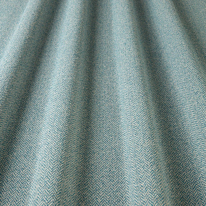 Ravensmere Woven Herringbone Contract Ocean