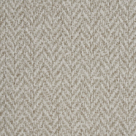 Ravensmere Woven Herringbone Contract Upholstery Fabric Putty