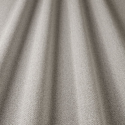 Close-up of gray fabric with a subtle pattern