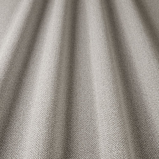 Close-up of gray fabric with a subtle pattern