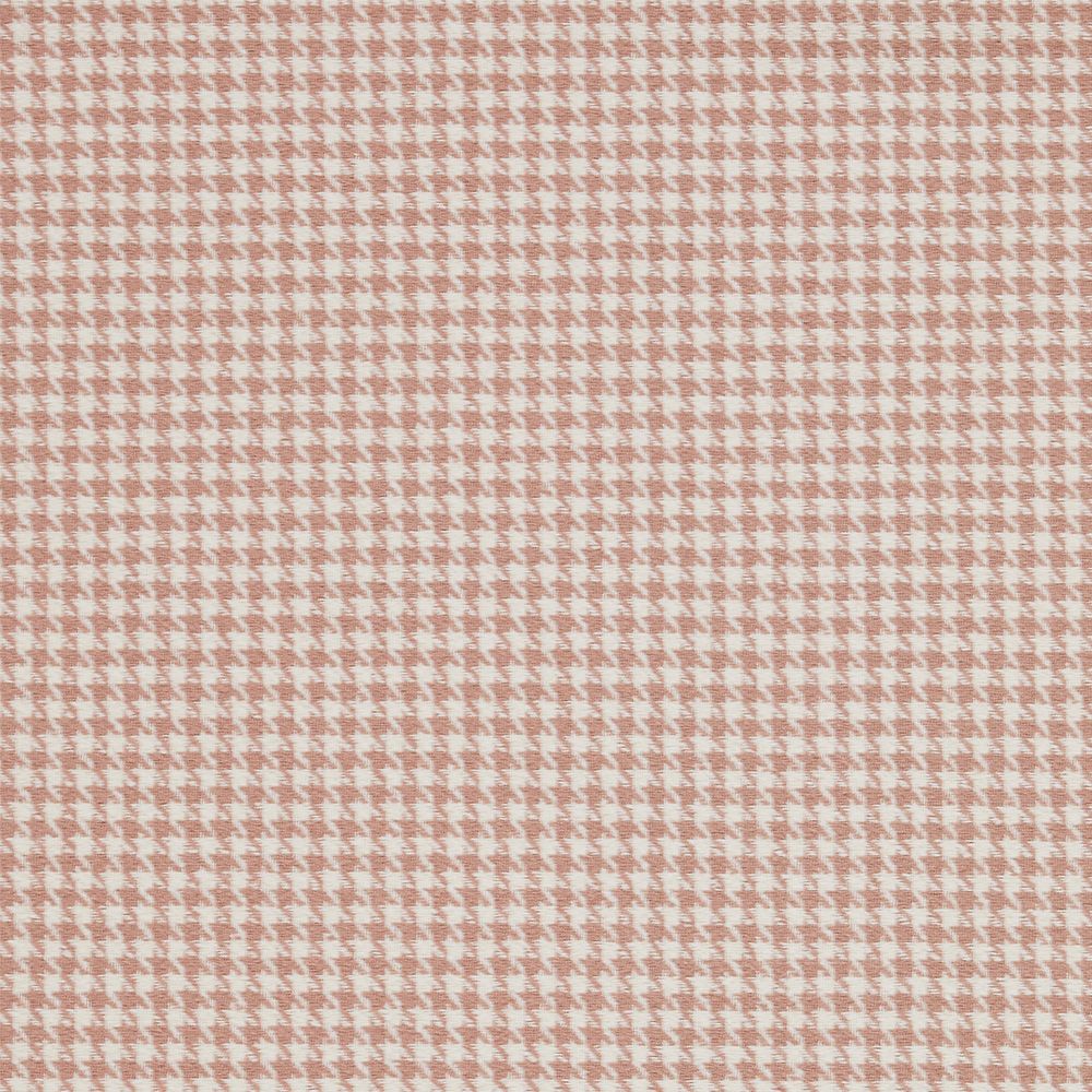 Ravensmere Woven Houndstooth Contract Upholstery Fabric Blush