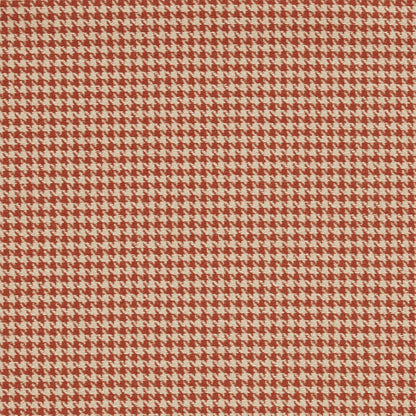 Ravensmere Woven Houndstooth Contract Upholstery Fabric Cayenne
