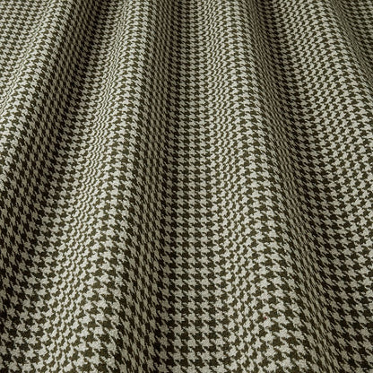 Close-up of houndstooth pattern fabric