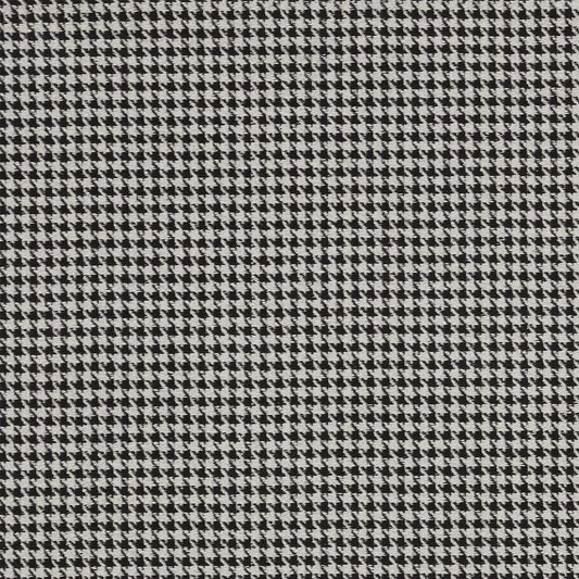 Ravensmere Woven Houndstooth Contract Upholstery Fabric Noir