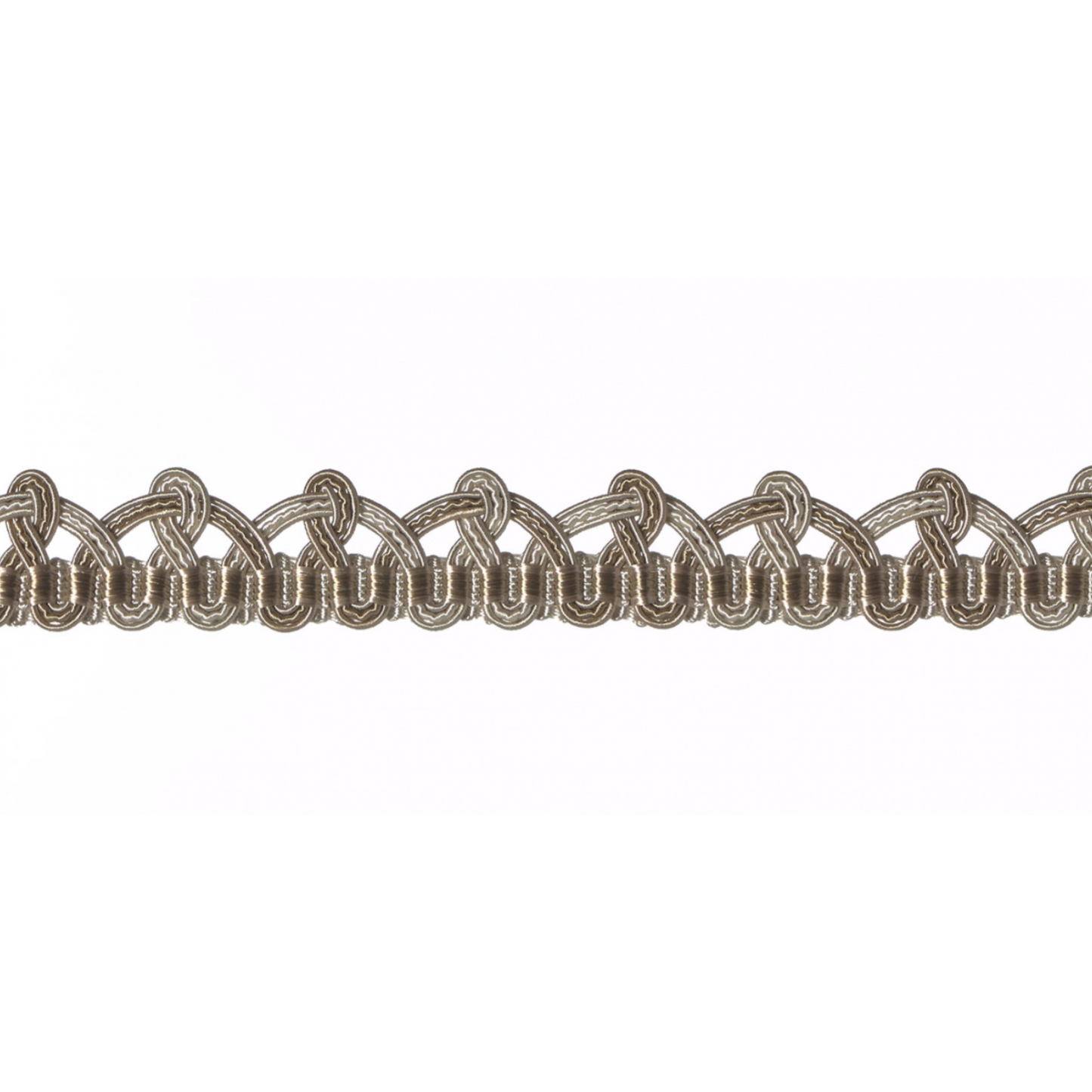 Regal Embellished Gimp Trim 18mm Antique Pearl