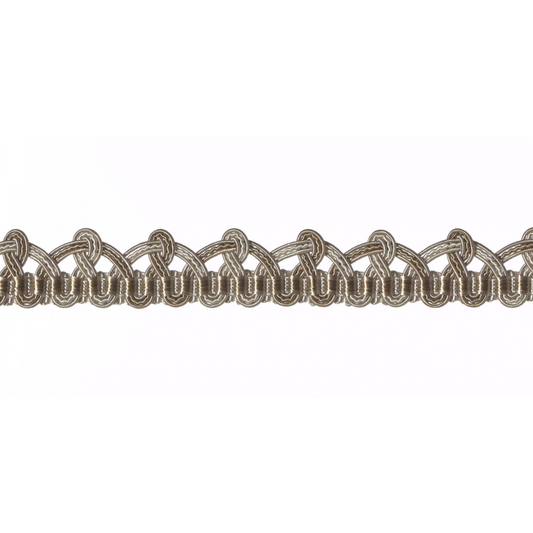 Regal Embellished Gimp Trim 18mm Antique Pearl