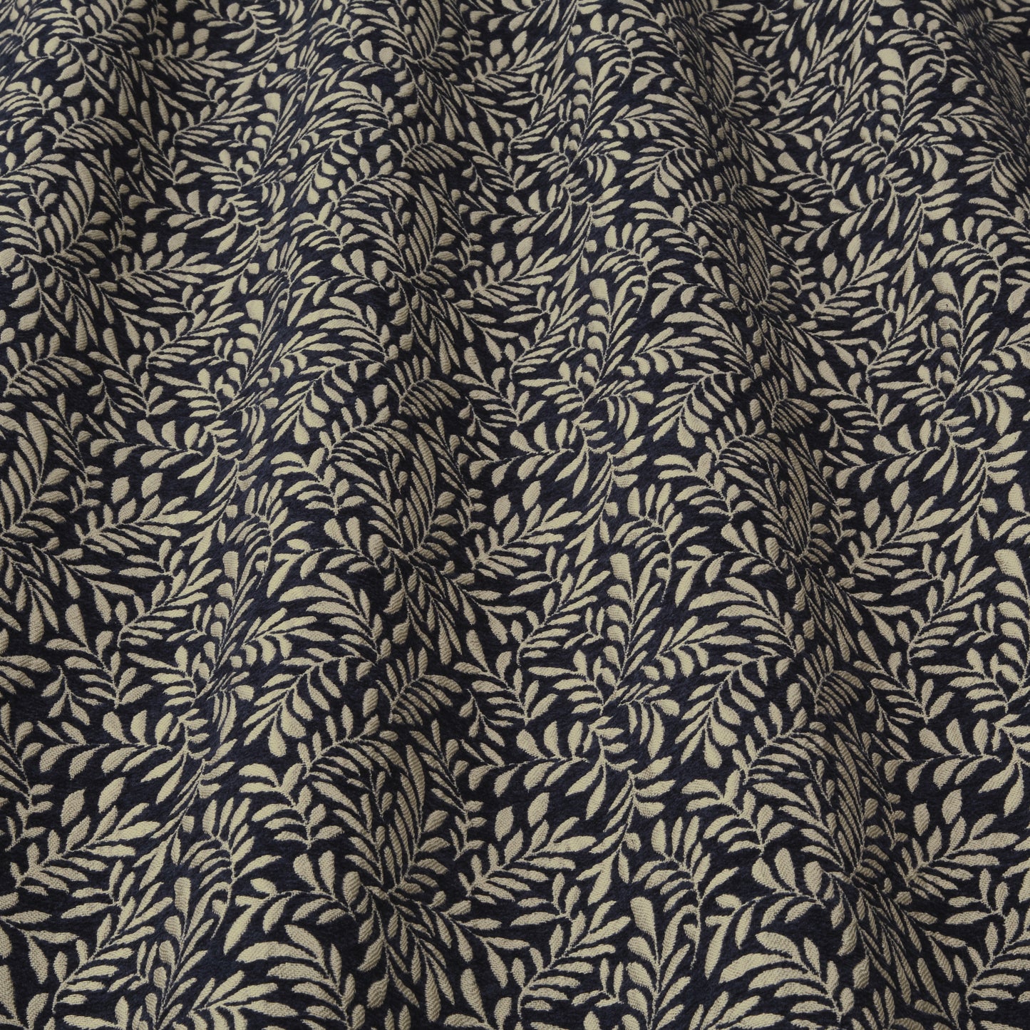 Willow Indigo Jacquard Weave