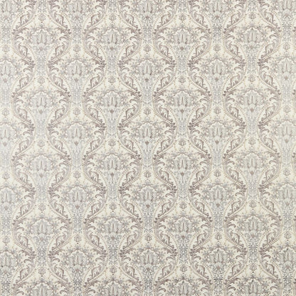 Sonrel Floral Mineral fabric featuring intricate art nouveau floral patterns in muted tones, ideal for curtains and creative textile projects.