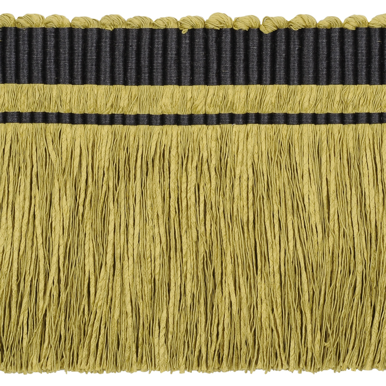 Strata Cut Fringe 120mm Trim Chartreuse