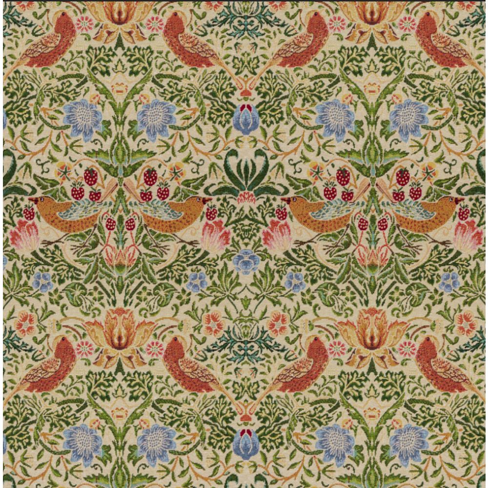 William Morris Tapestry Strawberry Thief Natural
