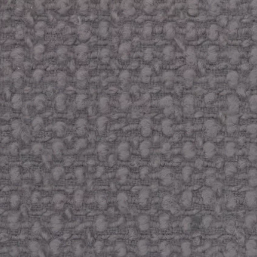 Tactile Weave Mohair Blend Bouclé Fabric Gunmetal