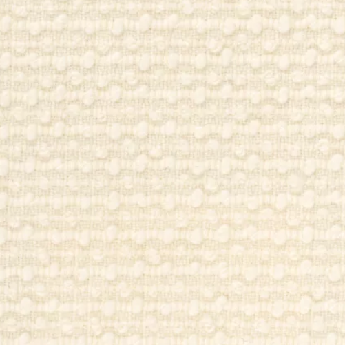 Tactile Weave Mohair Blend Bouclé Fabric White