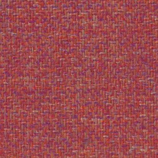 Tailored Herringbone Upholstery Fabric Heritage Red