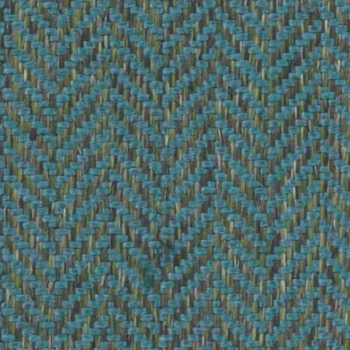 Tailored Herringbone Upholstery Fabric Jade