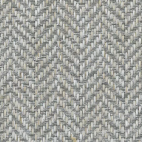 Tailored Herringbone Upholstery Fabric Beachcomb Grey