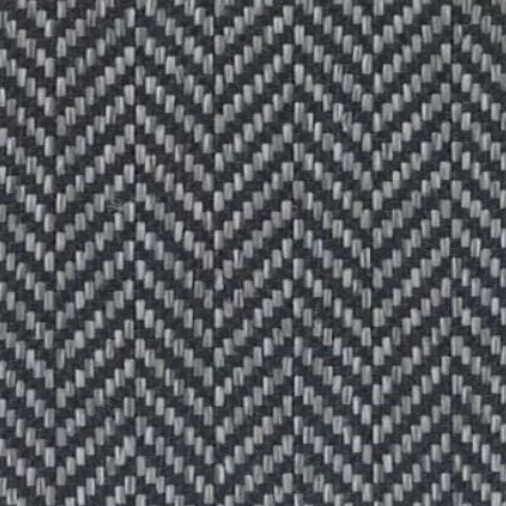 Tailored Herringbone Upholstery Fabric Smoke