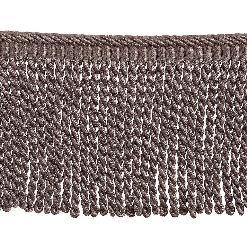 Valenza Bullion Fringe 12cm Trim Antique Mushroom