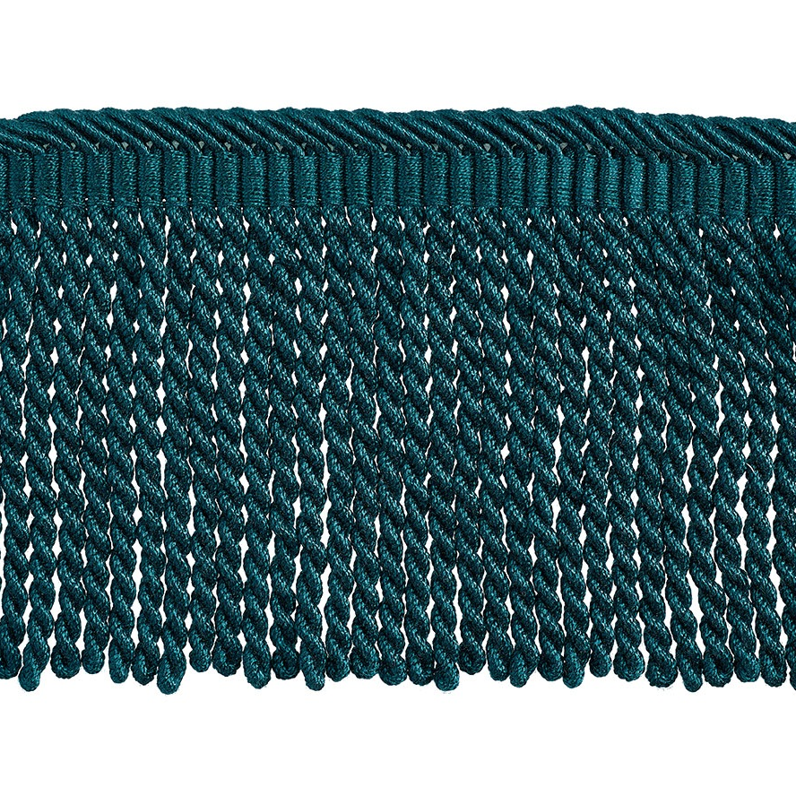 Valenza Bullion Fringe 12cm Trim Verdigris Royale