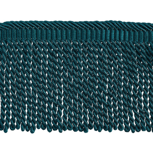 Valenza Bullion Fringe 12cm Trim Verdigris Royale