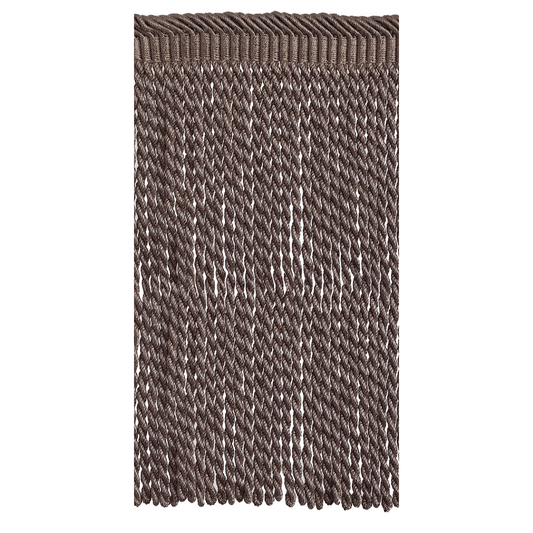 Valenza Bullion Fringe 21cm Trim Antique Mushroom