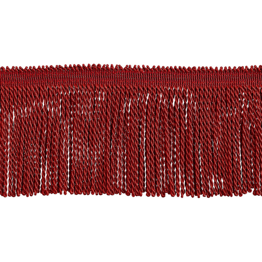 Valenza Bullion Fringe 80mm Trim Cardinal